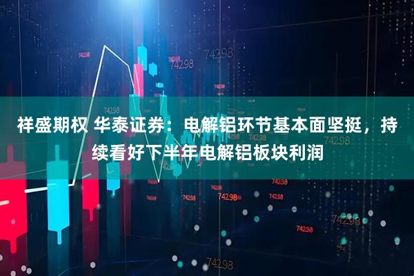 祥盛期权 华泰证券：电解铝环节基本面坚挺，持续看好下半年电解铝板块利润