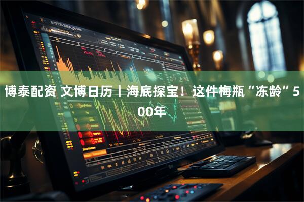 博泰配资 文博日历丨海底探宝！这件梅瓶“冻龄”500年
