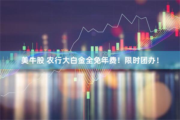 美牛股 农行大白金全免年费！限时团办！